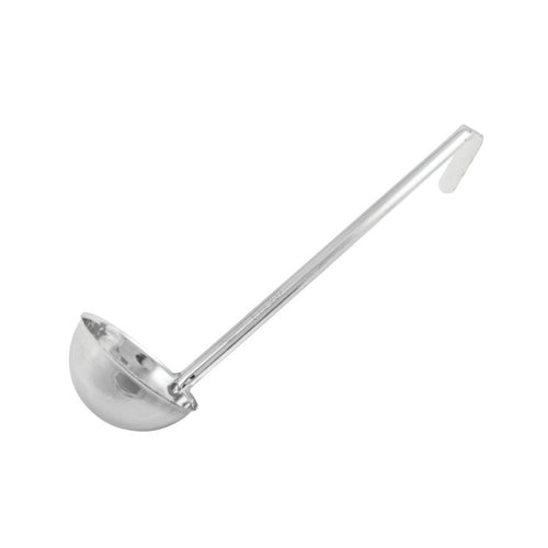 Winco LDI-8 8 oz. Stainless Steel Ladle