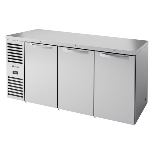 True Mfg. TBR72-RISZ1-L-B-SSS-1 Back Bar Cooler