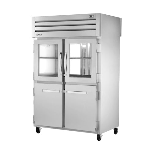 True Mfg. STA2RPT-2HG/2HS-2G-HC Pass-Thru Refrigerator