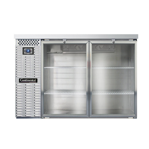 Continental Refrigerator BB50SNGD Back Bar Cabinet, Refrigerated