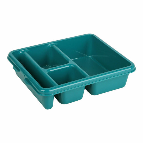 Cambro 9114CW Camwear 4 Compartment Delivery Tray | 9" x 11"