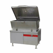 Crown Steam GMTS-60 Gas Hydraulic Tilting Skillet w/ Cabinet Base | 60 Gal. Capacity