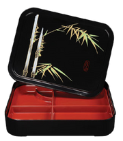 G.E.T. 171-F Fuji 10-3/4" Bento Sushi Box | Case of 12