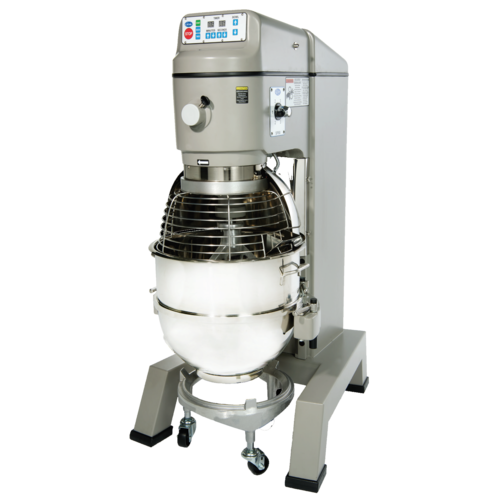 Globe SP80PL 80 Qt. 4 Speed Planetary Floor Mixer w/ Bowl Guard | 3 HP