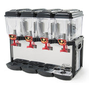 Eurodib USA CD4J (4) 3 Gallon Cold Beverage Dispenser