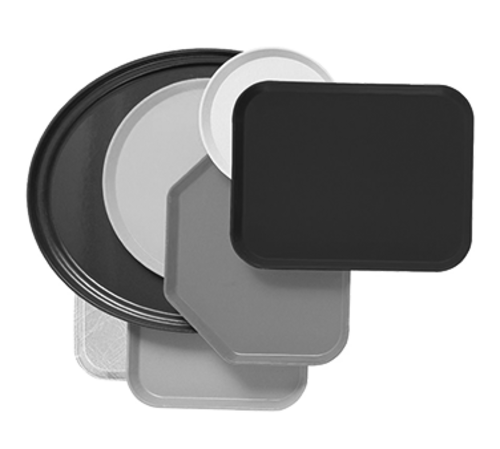 Cambro 1520TR Camtray Fiberglass Trapezoid Cafeteria Tray | 14-9/16" x 19-1/2"