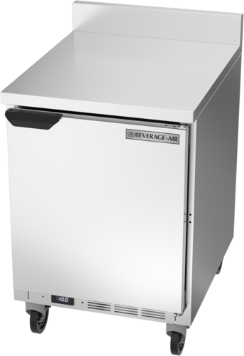 Beverage Air WTF24AHC-FIP 24" Worktop Freezer w/ 4" Foamed-In Backsplash | 4.9 Cu. Ft.
