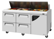 Turbo Air TST-72SD-D4R-N Sandwich / Salad Prep Table