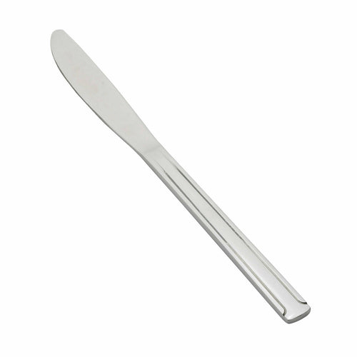 Winco 0014-08 Dominion Stainless Steel Dinner Knife | Case of 12