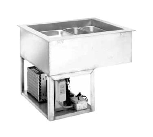 Wells RCP-7400 4-Pan Drop-In Cold Food Well | 1/2 HP