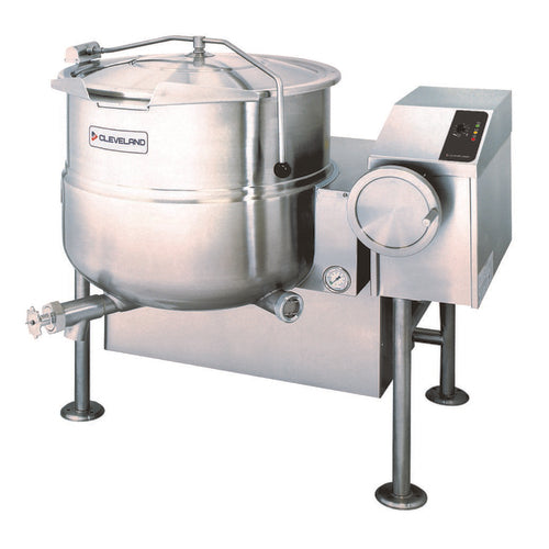 Cleveland KGL60T 2/3 Steam Jacket Gas Manual Tilting Kettle | 190,000 BTU