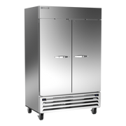 Beverage Air HBRF49HC-1-A 2 Solid Door Dual Temp Refrigerator Freezer | 42.02 Cu. Ft.