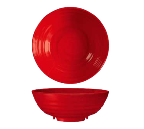 G.E.T. B-787-RSP Red Sensation 7-3/4" 1.1 qt. Red Melamine Serving Bowl | Case of 12