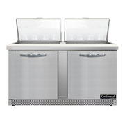 Continental Refrigerator D60N24M-FB Refrigerated Counter, Mega Top Sandwich / Salad Unit