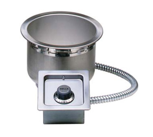 Wells SS-8TUCI 7 qt Drop-In Round Hot Food Well | 620/825 Watts