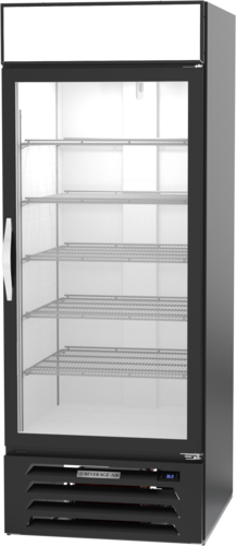 Beverage Air MMR27HC-1-B-WINE MarketMax 30" Black Glass Door Wine Refrigerator | 25.97 Cu. Ft.