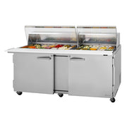 Turbo Air PST-72-30-N-CL Mega Top Sandwich / Salad Prep Table