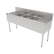 Perlick TS60M3-DB-STK Underbar Sink