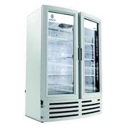 Beverage Air MT21-1W 39" 2 Swing Glass Door White Merchandiser Refrigerator | 16.77 Cu. Ft.