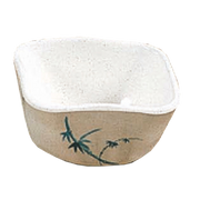 Thunder Group 1035BB 3 3/8" Vegetable Dish, Blue Bamboo 6 oz. | Case of 24