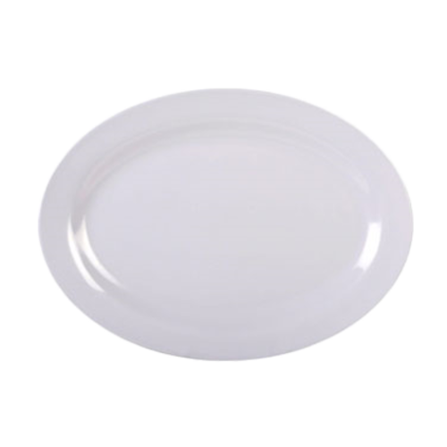 Thunder Group 2010TW Imperial 9 7/8" X 7 1/4" Platter | Case of 12