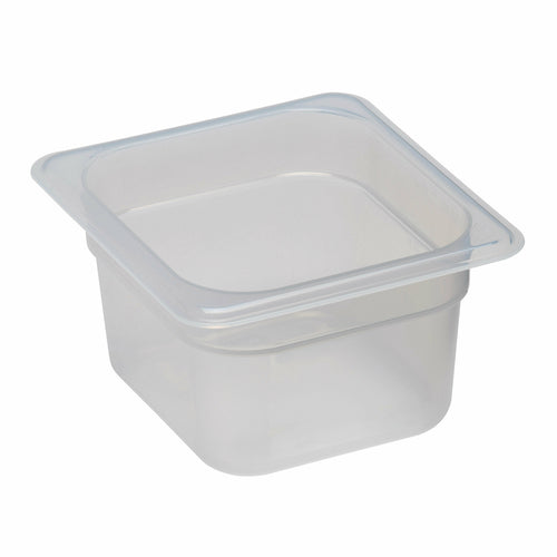 Cambro 64PP190 Polypropylene 1/6 Size Food Pan | 4” Deep