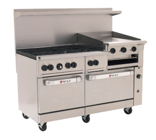 Wolf C60SS-6B24GB 60" Gas Range