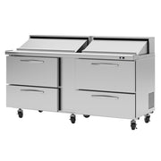 Turbo Air PST-72-D4-N Sandwich / Salad Prep Table