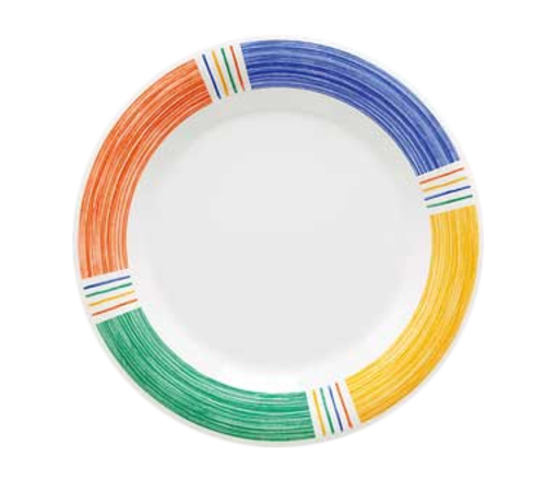 G.E.T. WP-10-BA Diamond Barcelona 10-1/2" Melamine Plate | Case of 12