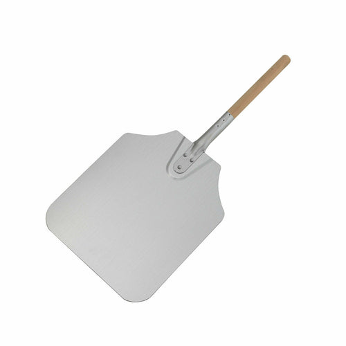 Winco APP-26 Aluminum Pizza Peel | 12" x 14" x 26"