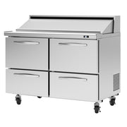 Turbo Air PST-48-D4-N Sandwich / Salad Prep Table