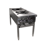 Southbend SPR-2J-FB 2 Burner Gas Stock Pot Range | 90,000 BTU