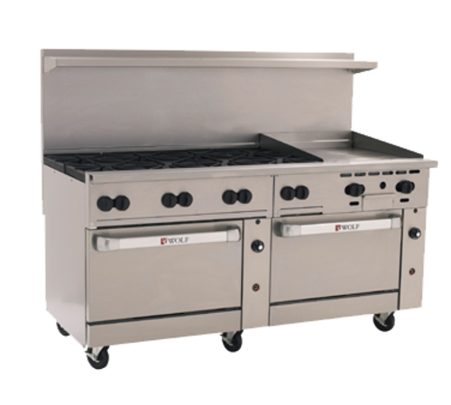 Wolf C72SS-8B24GT 72" Gas Range