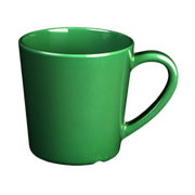 Thunder Group CR9018GR 3 1/8" Mug/Cup, Green 7 oz. | Case of 12