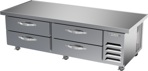 Beverage Air WTFCS72HC-76 76" 4 Drawer Worktop Chef Base Freezer | 14.51 Cu. Ft.