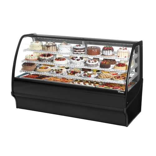 True Mfg. TDM-R-77-GE/GE-B-W Refrigerated Bakery Case