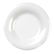 Thunder Group CR012W White 11 3/4" Wide Rim Plate | Case of 12