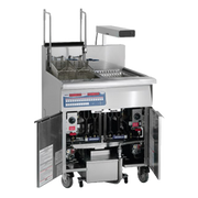 Imperial IFSCB150-OP-C 50 Lbs. Gas Open Pot Floor Deep Fryer | 140,000 BTU