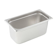 Winco SPJL-306 1/3 Size Stainless Steel Steam Table Pan | 6" Deep