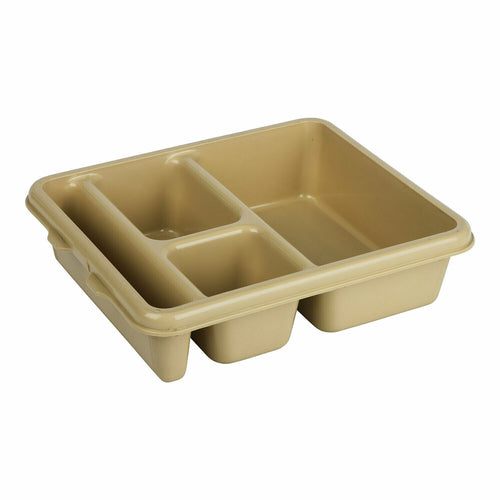 Cambro 9114CP 4 Compartment Meal Delivery Tray | 9" x 11"