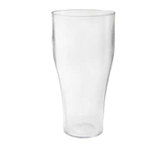 G.E.T. 7724-1-CL 24 oz. Clear Bell Tumbler | Case of 72