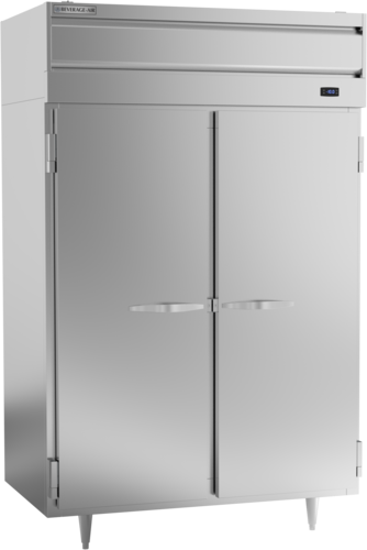Beverage Air PF2HC-1AS 52" 2 Solid Door Top Mount Reach-In Freezer | 44.57 Cu. Ft.