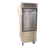 Carter-Hoffmann HL10-10-RW Humidified Holding Cabinet w/ Drawer Warmer | (10) 18" x 26" Pan Capacity