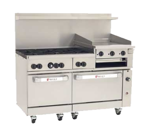 Wolf C60SC-6B24GB 60" Gas Range