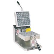 Gold Medal 5024 Four 4" x 4" Square Belgian Waffle Baker