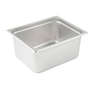 Winco SPJL-206 Half Size Stainless Steel Steam Table Pan | 6" Deep