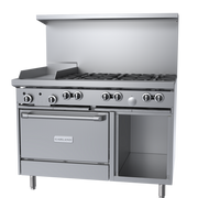 Garland G48-6G12RS Range, 48" Restaurant, Gas