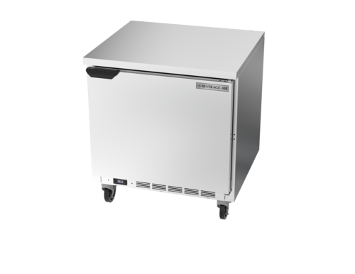 Beverage Air WTR32AHC-FLT 32" Worktop Refrigerator with Flat Top | 7.2 Cu. Ft.