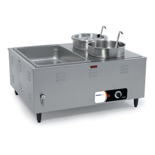 Nemco 6060A 28" Countertop Mini Steam Table | 1,800 Watts