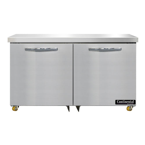 Continental SW48N-U 48" 2-Door Undercounter Refrigerator | 13.4 Cu. Ft.